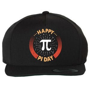 Happy Pi Day Funny Pi Mathematic Math Teacher Gift Wool Snapback Cap