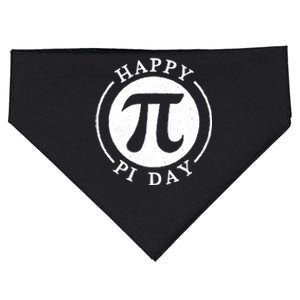 Happy Pi Day Great Gift USA-Made Doggie Bandana