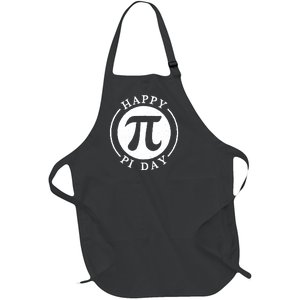 Happy Pi Day Great Gift Full-Length Apron With Pockets