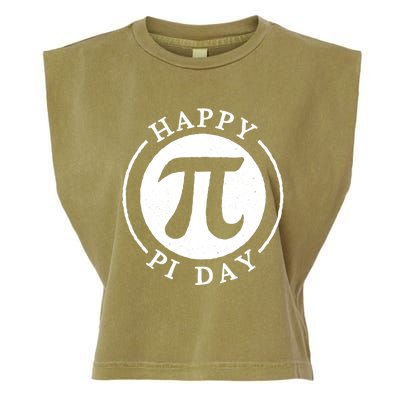 Happy Pi Day Great Gift Garment-Dyed Women's Muscle Tee