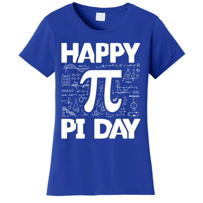 Happy Pi Day Math Teachers Student Professor Pi Day Gift Women's T-Shirt