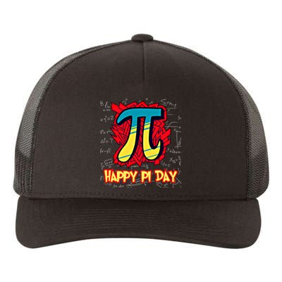 Happy Pi Day Symbol For Math Lovers Great Gift Yupoong Adult 5-Panel Trucker Hat