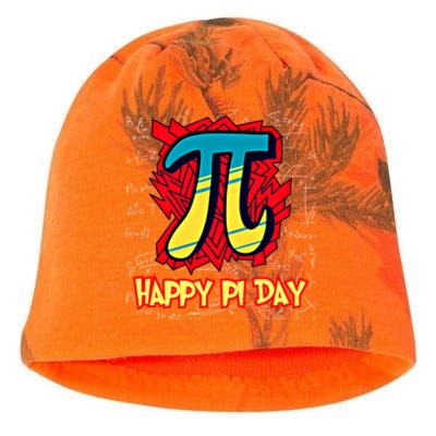 Happy Pi Day Symbol For Math Lovers Great Gift Kati - Camo Knit Beanie