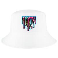 Home Plate Drip Ice Cream Softball & Baseball Cool Comfort Performance Bucket Hat