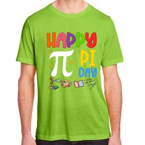 Happy Pi Day Math Teachers Student Professor Pi Day Gift Adult ChromaSoft Performance T-Shirt