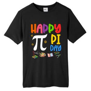 Happy Pi Day Math Teachers Student Professor Pi Day Gift Tall Fusion ChromaSoft Performance T-Shirt