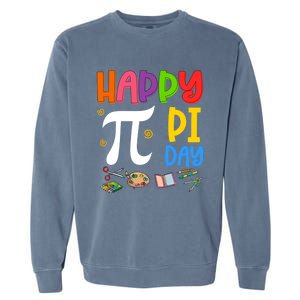 Happy Pi Day Math Teachers Student Professor Pi Day Gift Garment-Dyed Sweatshirt