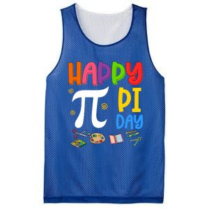 Happy Pi Day Math Teachers Student Professor Pi Day Gift Mesh Reversible Basketball Jersey Tank