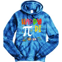 Happy Pi Day Math Teachers Student Professor Pi Day Gift Tie Dye Hoodie