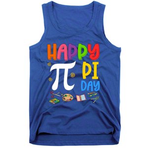 Happy Pi Day Math Teachers Student Professor Pi Day Gift Tank Top