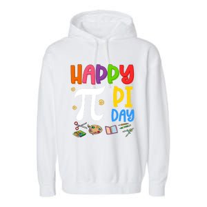 Happy Pi Day Math Teachers Student Professor Pi Day Gift Garment-Dyed Fleece Hoodie