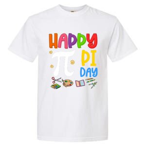 Happy Pi Day Math Teachers Student Professor Pi Day Gift Garment-Dyed Heavyweight T-Shirt