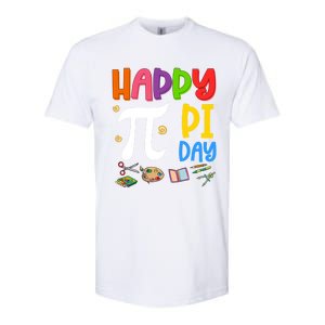 Happy Pi Day Math Teachers Student Professor Pi Day Gift Softstyle CVC T-Shirt