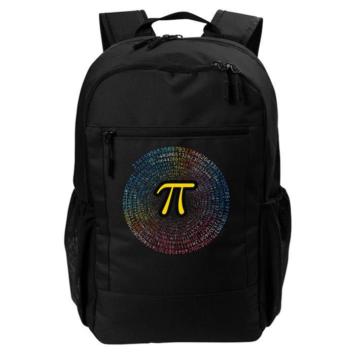 Happy Pi Day 314 Pi Spiral Symbol Math Science Lover Nerdy Gift Daily Commute Backpack