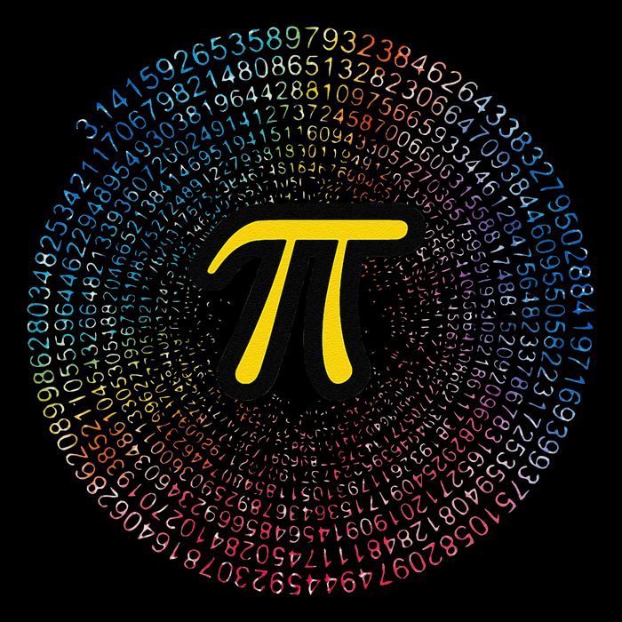 Happy Pi Day 314 Pi Spiral Symbol Math Science Lover Nerdy Gift 16 in Basic Backpack