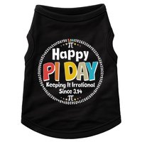 Happy Pi Day Keeping It Irrational Since 3.14 Doggie Tank