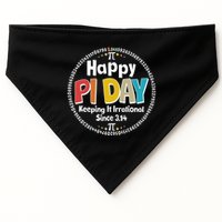 Happy Pi Day Keeping It Irrational Since 3.14 USA-Made Doggie Bandana