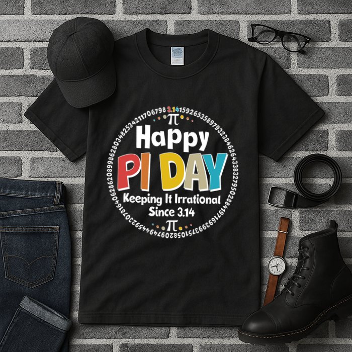 Happy Pi Day Keeping It Irrational Since 3.14 Tall T-Shirt