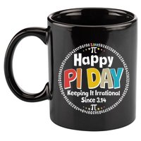 Happy Pi Day Keeping It Irrational Since 3.14 11oz C Handle Ceramic Mug