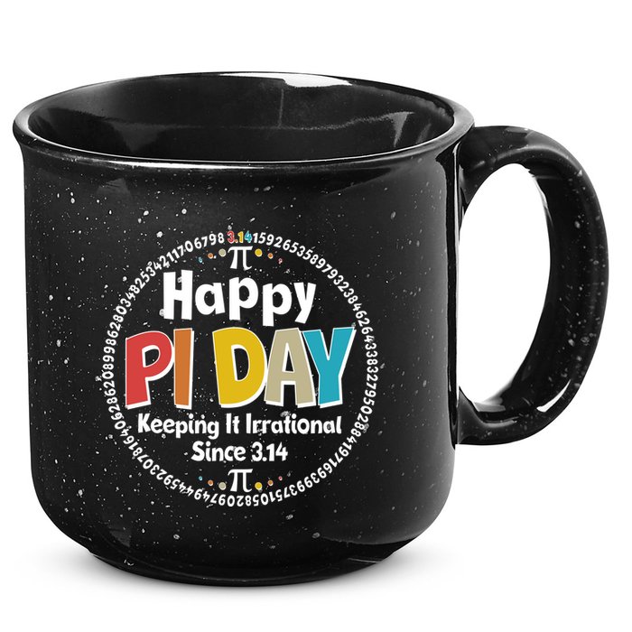 Happy Pi Day Keeping It Irrational Since 3.14 15oz Campfire Ceramic Mug