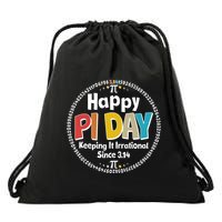 Happy Pi Day Keeping It Irrational Since 3.14 Drawstring Bag