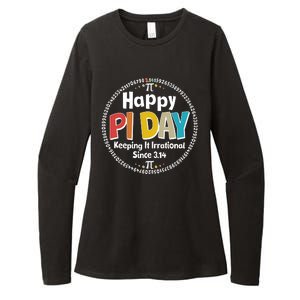 Happy Pi Day Keeping It Irrational Since 3.14 Womens CVC Long Sleeve Shirt