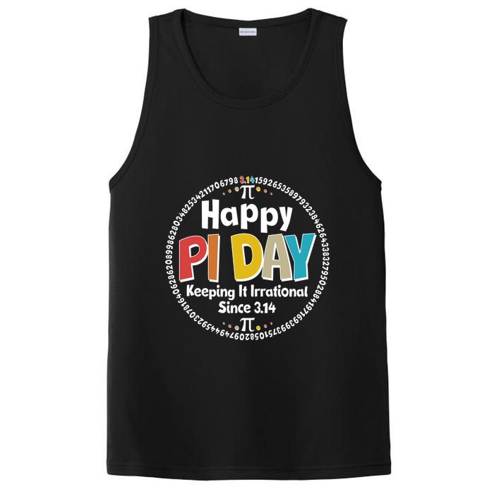Happy Pi Day Keeping It Irrational Since 3.14 PosiCharge Competitor Tank