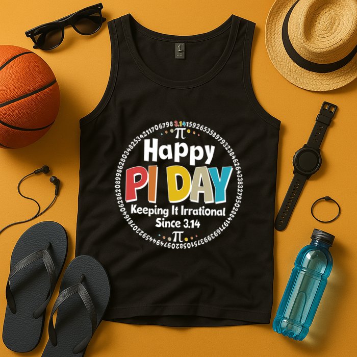 Happy Pi Day Keeping It Irrational Since 3.14 Tank Top
