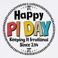 Happy Pi Day Keeping It Irrational Since 3.14 Garment-Dyed Sweatshirt
