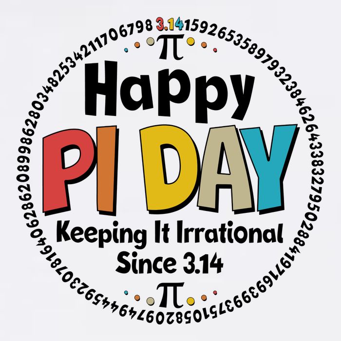 Happy Pi Day Keeping It Irrational Since 3.14 Garment-Dyed Sweatshirt