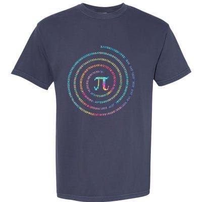 Happy Pi Day Tie Dye Pi Mathematic Math Teachers Garment-Dyed Heavyweight T-Shirt