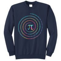 Happy Pi Day Tie Dye Pi Mathematic Math Teachers Sweatshirt