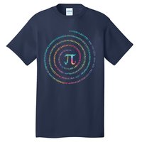 Happy Pi Day Tie Dye Pi Mathematic Math Teachers Tall T-Shirt