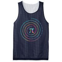 Happy Pi Day Tie Dye Pi Mathematic Math Teachers Mesh Reversible Basketball Jersey Tank