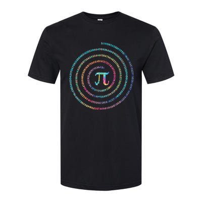 Happy Pi Day Tie Dye Pi Mathematic Math Teachers Softstyle CVC T-Shirt