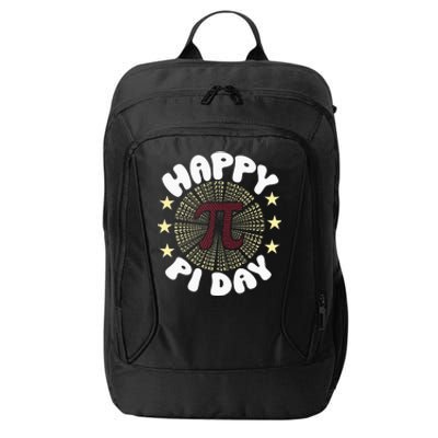 Happy Pi Day Funny Pi Mathematic Math for Teachers  City Backpack