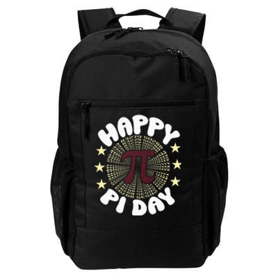 Happy Pi Day Funny Pi Mathematic Math for Teachers  Daily Commute Backpack