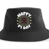 Happy Pi Day Funny Pi Mathematic Math for Teachers  Sustainable Bucket Hat