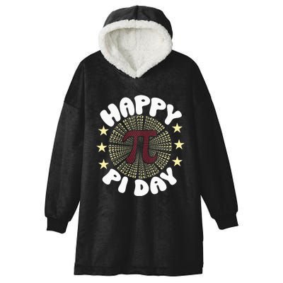 Happy Pi Day Funny Pi Mathematic Math for Teachers  Hooded Wearable Blanket