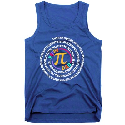 Happy Pi Day 3.14 Mathematic Math Teacher Tank Top