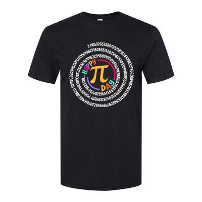 Happy Pi Day 3.14 Mathematic Math Teacher Softstyle CVC T-Shirt