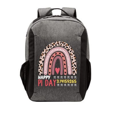 Happy Pi Day Leopard Rainbow Mathematic Math Teacher Gift Vector Backpack