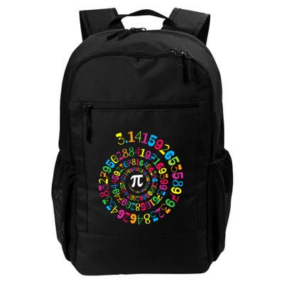 Happy Pi Day 3.14 Mathematic Math Teacher Gift Spiral Pi Day Daily Commute Backpack