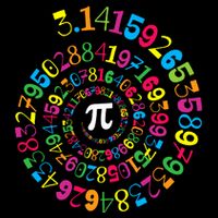 Happy Pi Day 3.14 Mathematic Math Teacher Gift Spiral Pi Day 7-Panel Snapback Hat