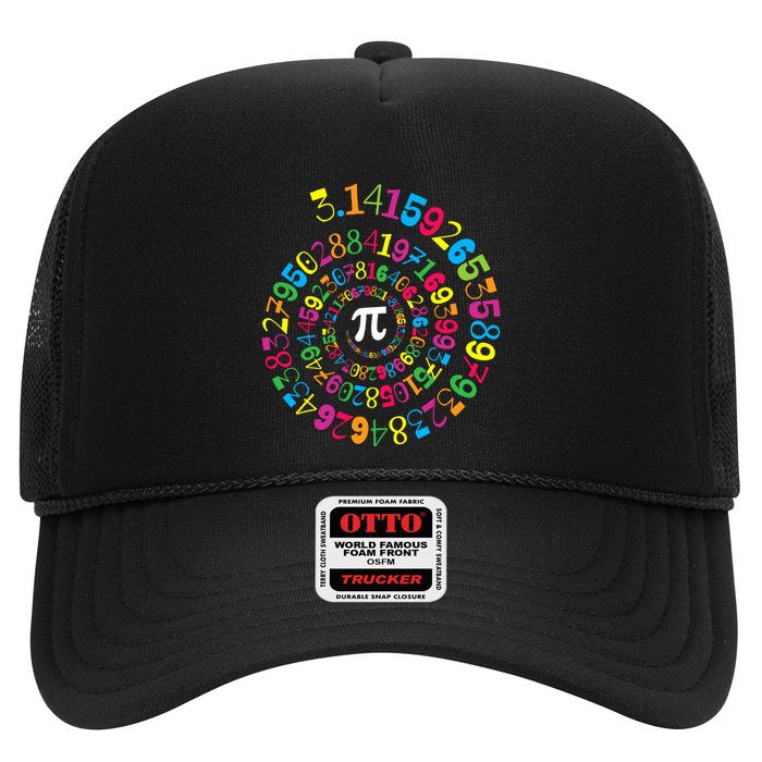 Happy Pi Day 3.14 Mathematic Math Teacher Gift Spiral Pi Day Hat
