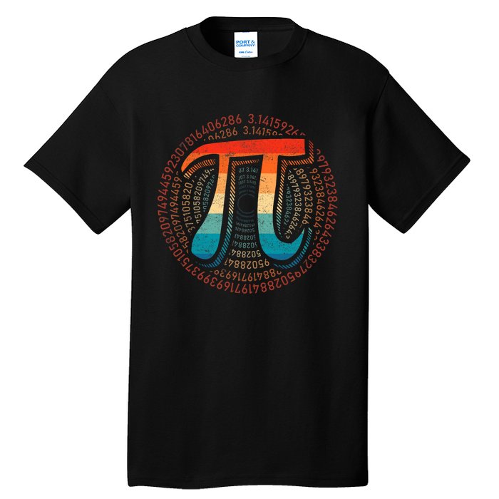 Happy Pi Day 3.14 Pi Day Math Lover Teacher Mathematics Tall T-Shirt