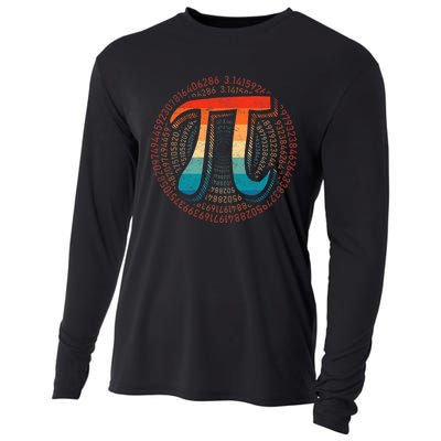 Happy Pi Day 3.14 Pi Day Math Lover Teacher Mathematics Cooling Performance Long Sleeve Crew