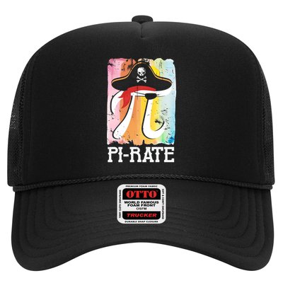 Happy Pi Day Funny Pirate Trucker Hat