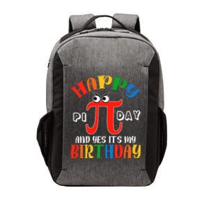 Happy Pi Day March 14th Birthday Funny Great Gift Vector Backpack