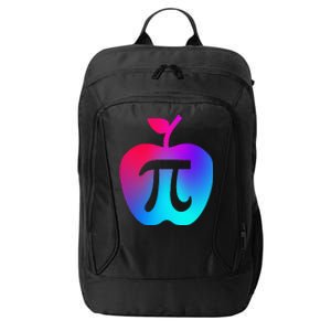 Happy Pi Day Cute Apple Pie 3.14 Funny Science Math Teacher City Backpack